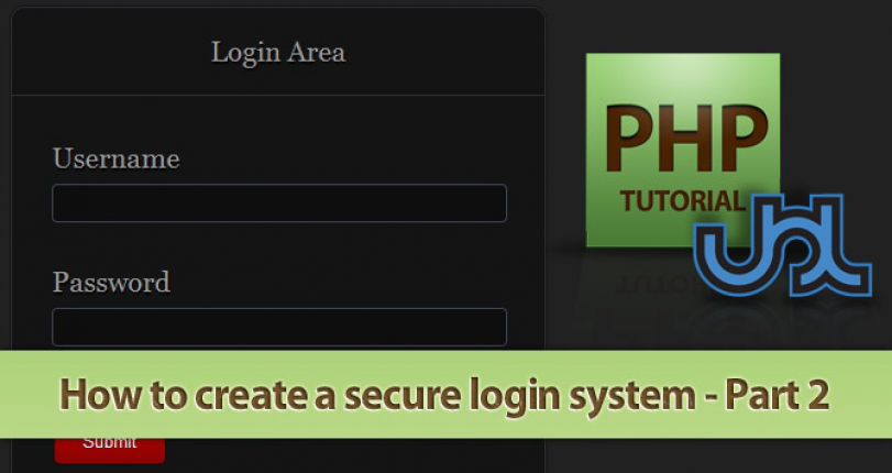 CREATE A SECURE LOGIN SYSTEM IN PHP - PART 2